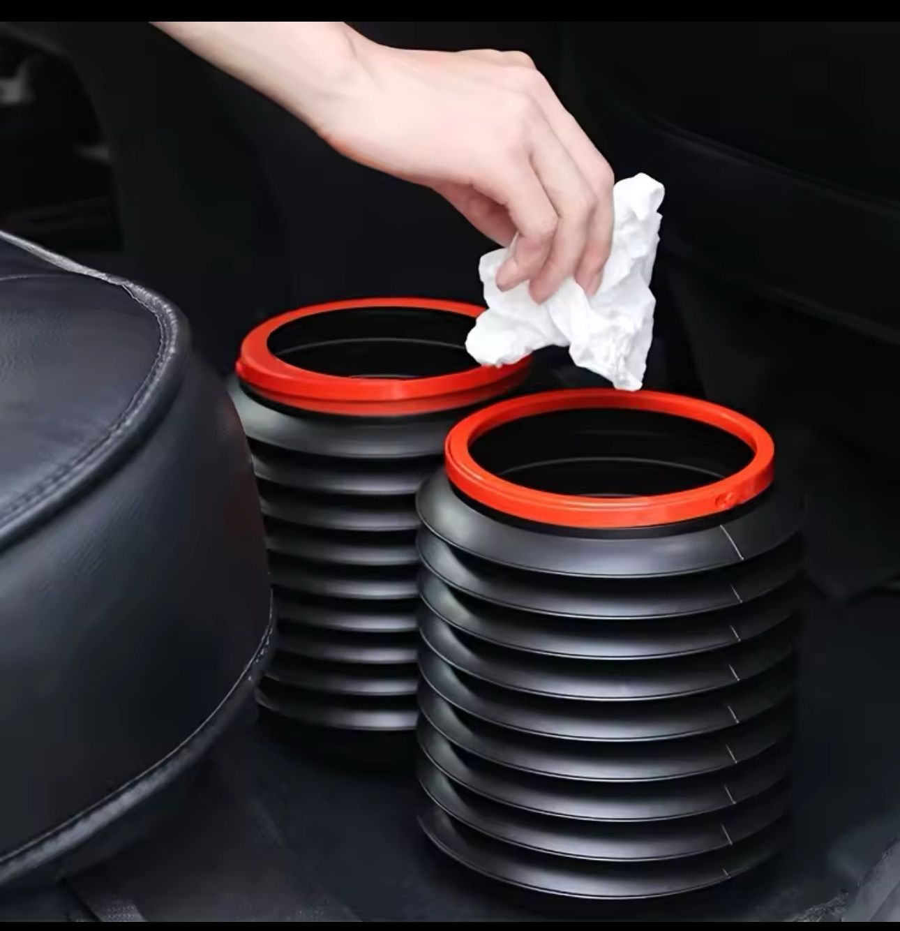 Folding Car Garbage Can - image 1