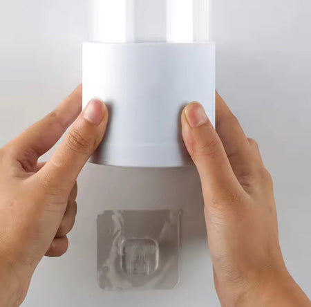 wall mounted automatic cup storage container image 10