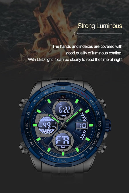 Naviforce 9197 Dual Time Exclusive Edition image 9
