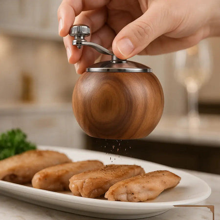 Solid Wood Pepper Grinder - Main Image
