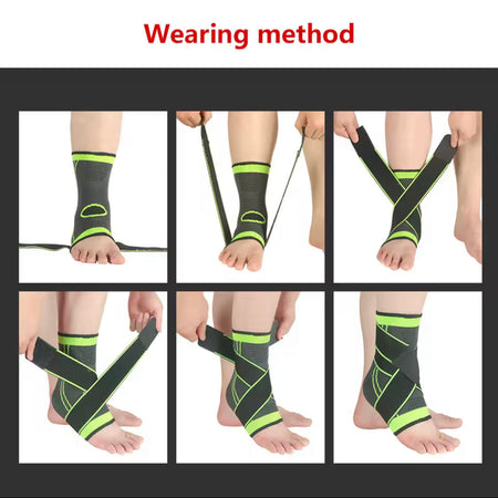 compression ankle support wrap image 3