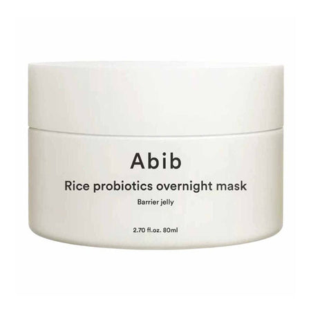 Abib Rice Probiotics Barrier Jelly Overnight Mask, Overnight Repair & Hydration Care, Rice Extract, 80ml - Image 3