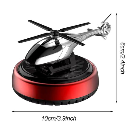 Solar Powered Car Air Freshener Helicopter - image 5