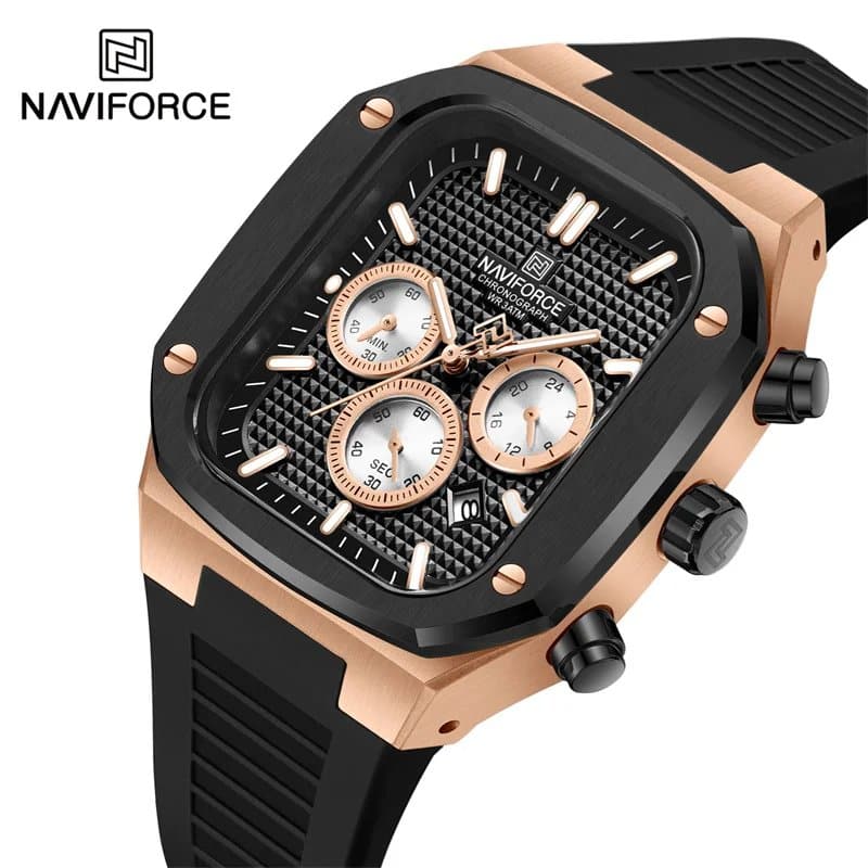 Naviforce NF-8037 Square Chronograph Edition main image
