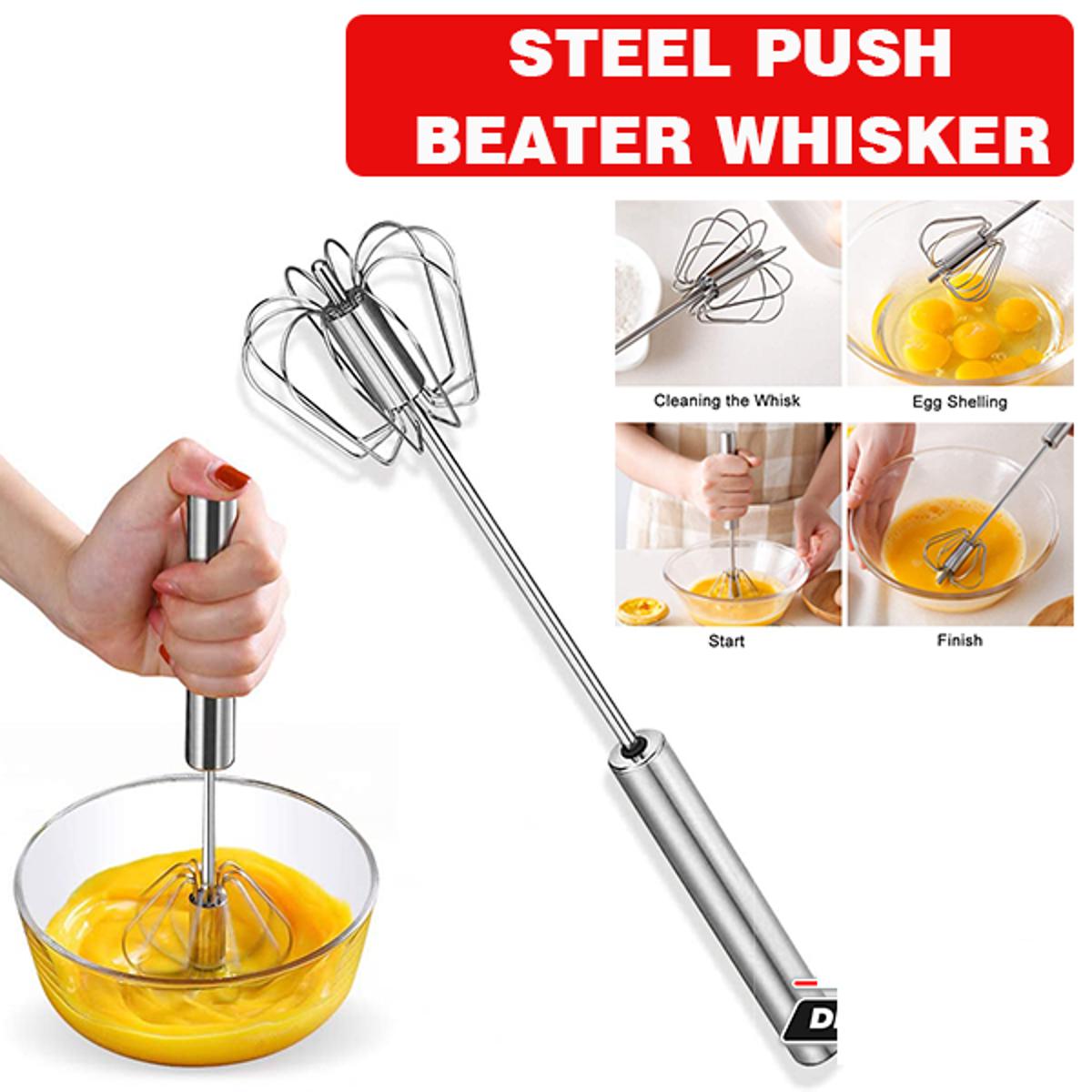 Manual Self-Turning Egg & Coffee Mixer main image