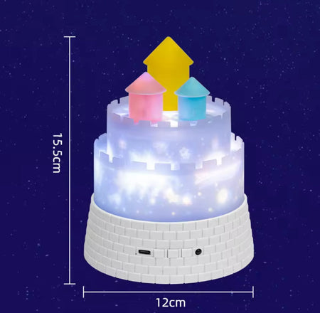 kids unicorn castle projector lamp image 10