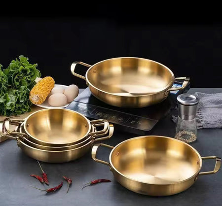 korean style noodles pot with handle image 3