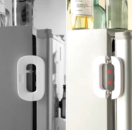 Multifunctional Fridge Door Drawer Lock - image 2