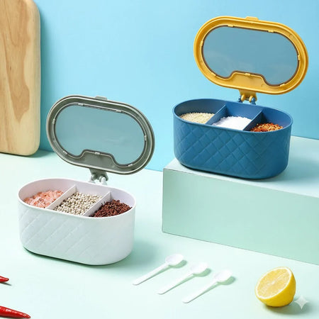 3 compartment spice jar box image 3