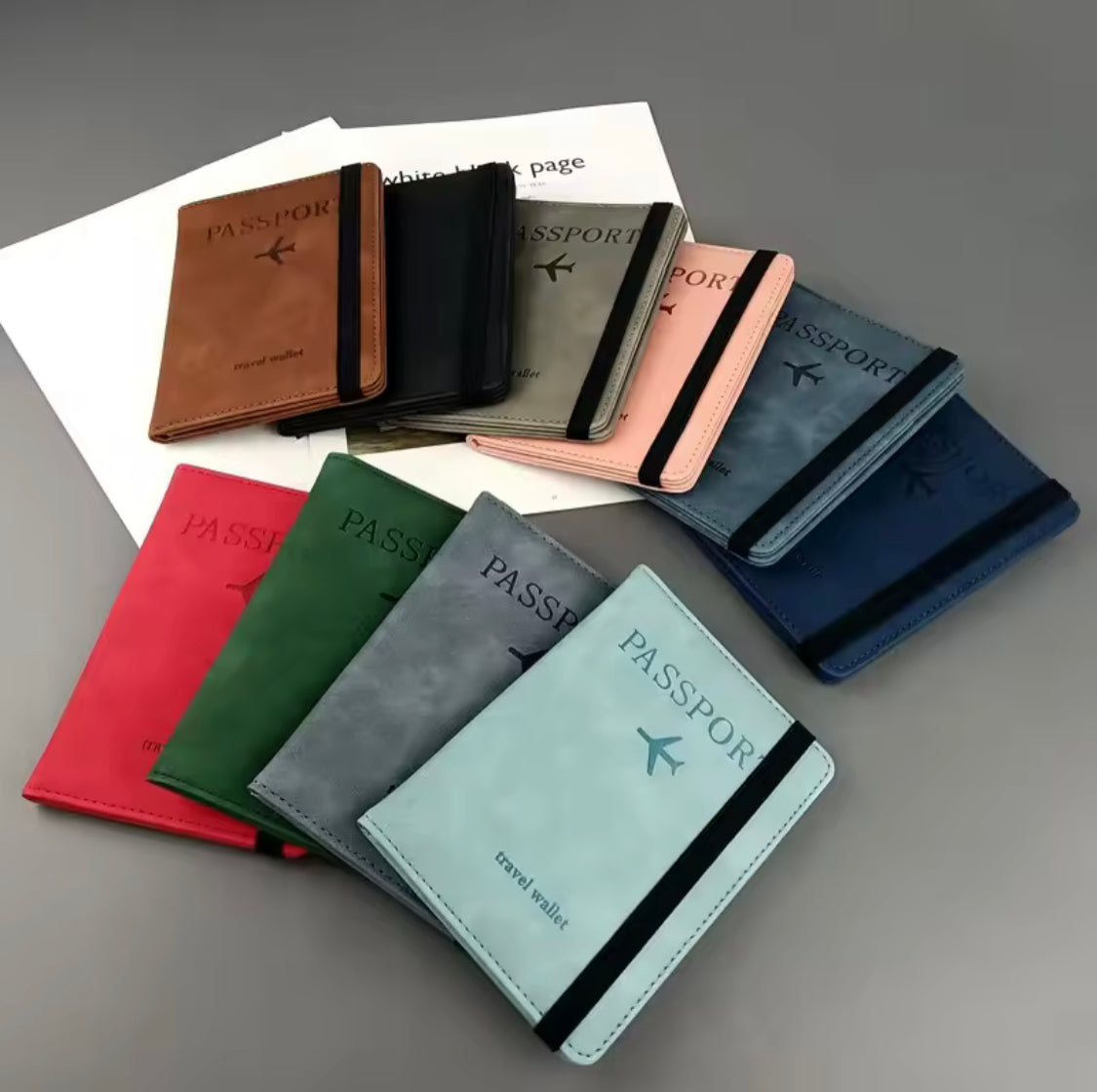 vintage style passport cover image 3