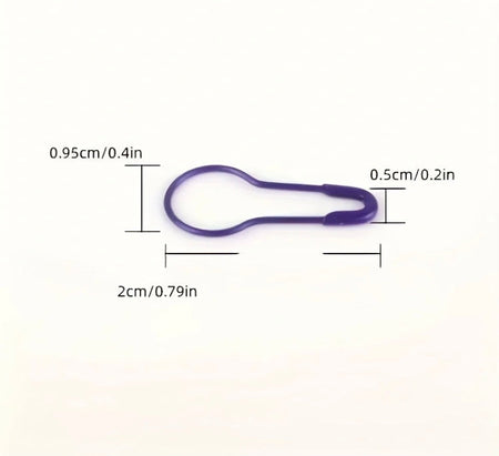50Pcs Multi Colours Safety Pins - image 4