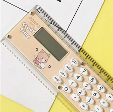 2 in 1 eight digits calculator with scale image 6