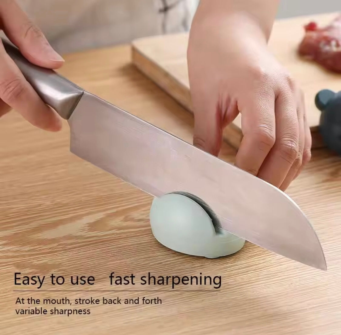 Cartoon Bear Manual Knife Sharpener - image 4