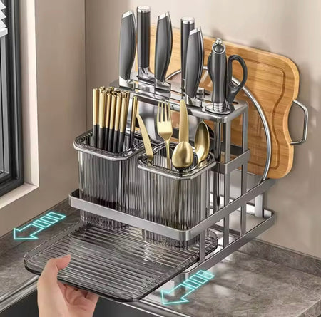 wall mounted cutlery organizer image 3