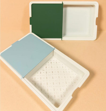 foldable cutting board with strainer image 6
