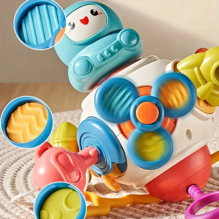 8in1 Multifunctional Space Busy Activity Play Set for Toddlers