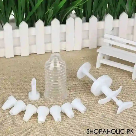 8pcs/pack nozzle cake syringe cupcake decorating icing piping gun set image4