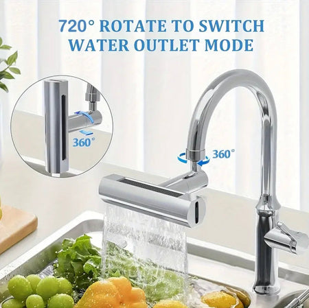 Universal Kitchen Waterfall Faucet - image 1