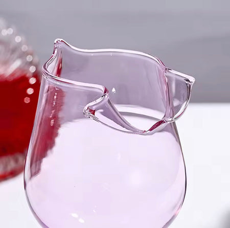 Rose Shaped Beverage Glass - Image 3