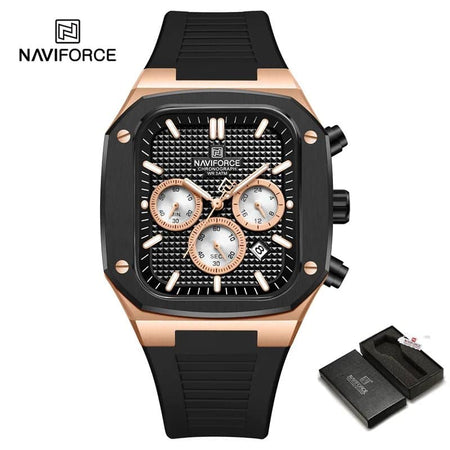 Naviforce NF-8037 Square Chronograph Edition image 18