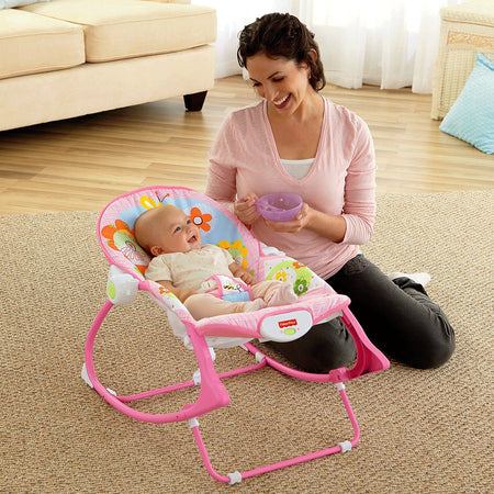 Infant To Toddler Rocker (Rocker and Chair) Pink