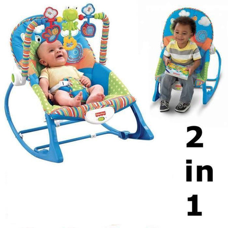 Infant To Toddler Rocker (Rocker and Chair) Blue