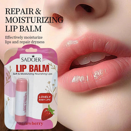 set of 2 fruity flavours lip balm image 4