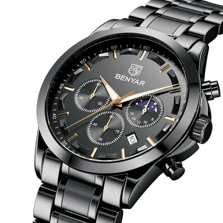 Benyar BY-5160 Moonphase Chronograph Watch Main Image