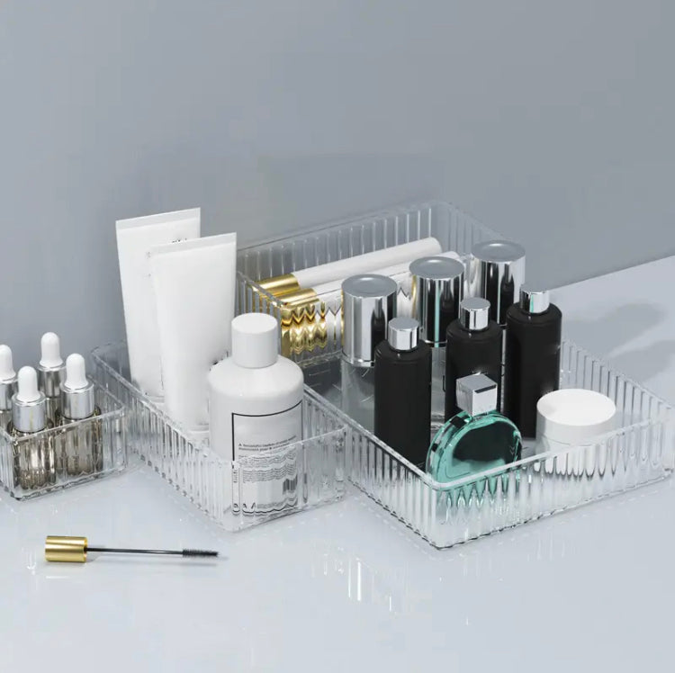 4pcs Acrylic Desk Drawer Organizers Set - image 3