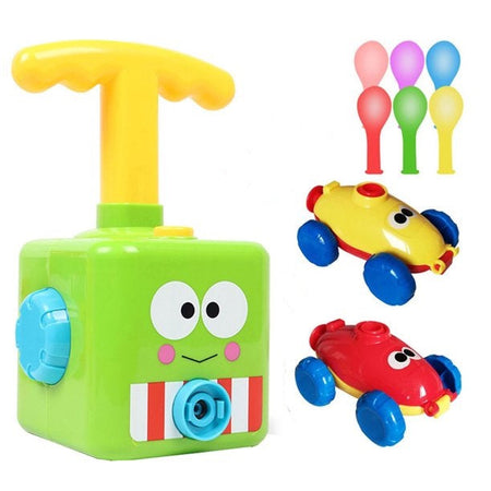 Air Powered Hand Push Balloon Car