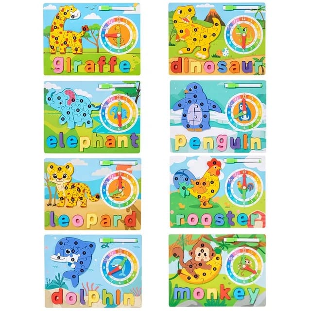 Wooden Toddler Animal Puzzles - image 6