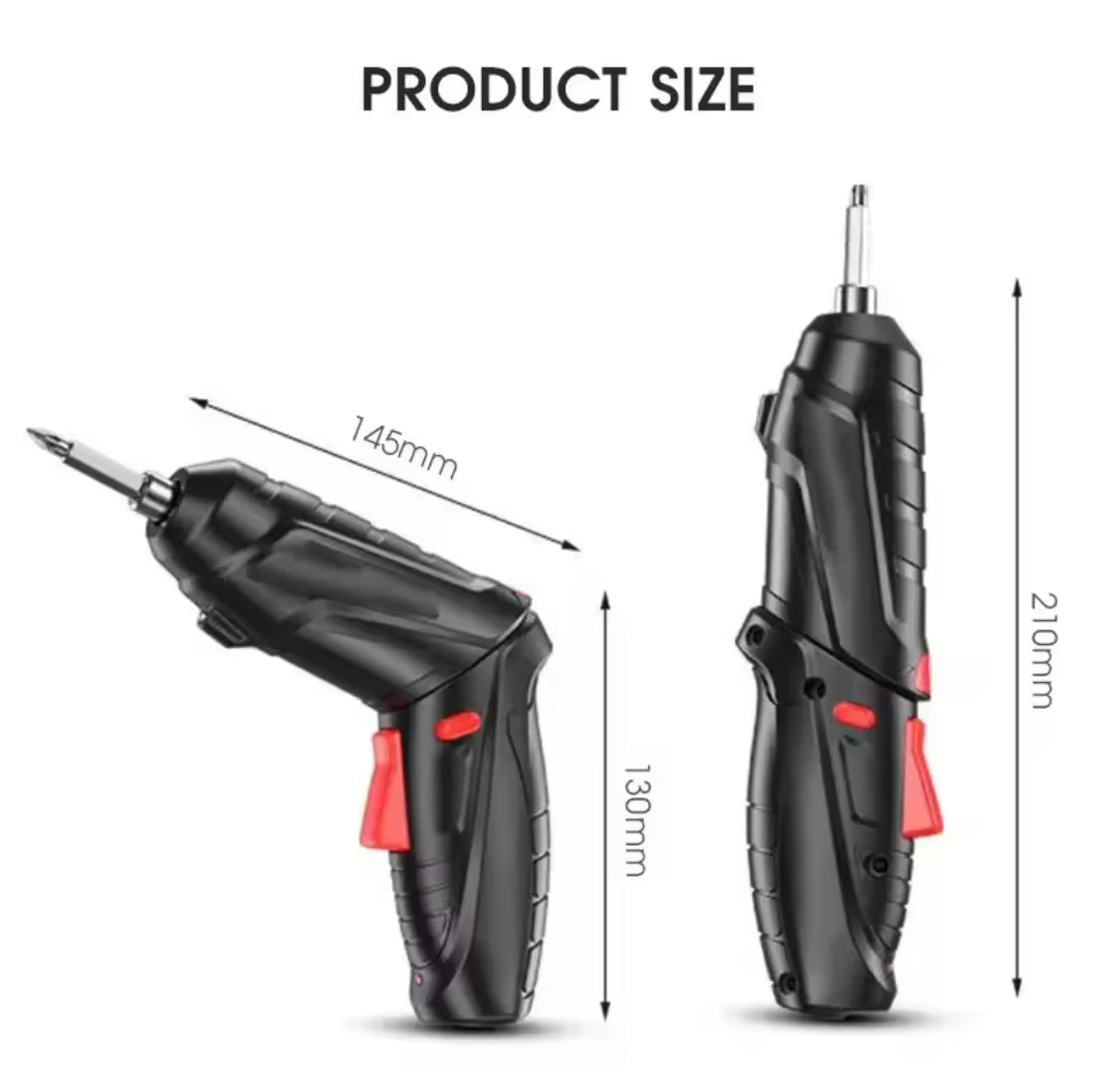 Rechargeable Cordless Screwdriver Tool Set - image 11