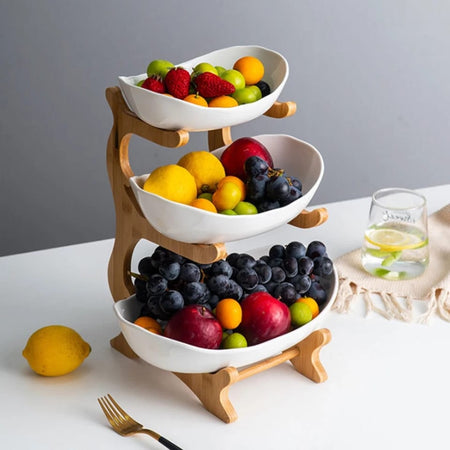 Three Layer European Style Fruit Tray - image 1