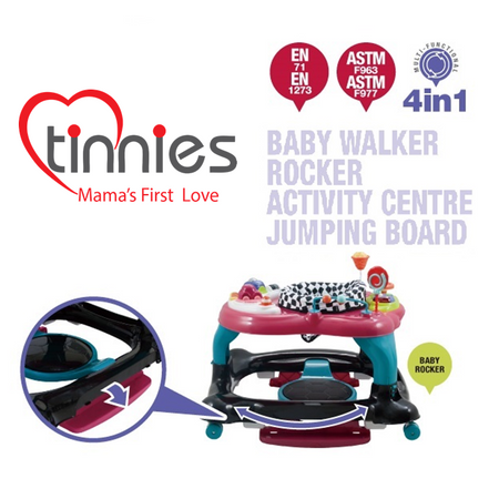 Tinnies 4 in 1 Multi-functional Baby Walker - BG-2023