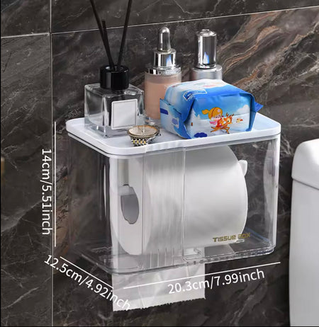 punch free toilet paper holder image 6