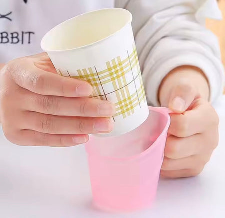 set of 6 disposable paper cup holder image 2