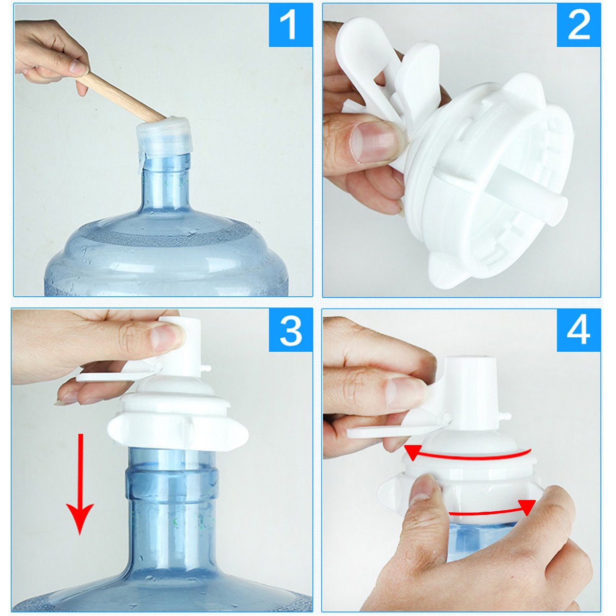 19 Litter Bottle Tap -Top Valve Faucet Water Dispenser