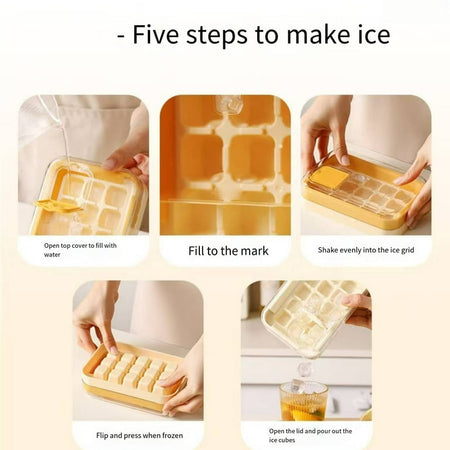 15 grid ice cube container image 4