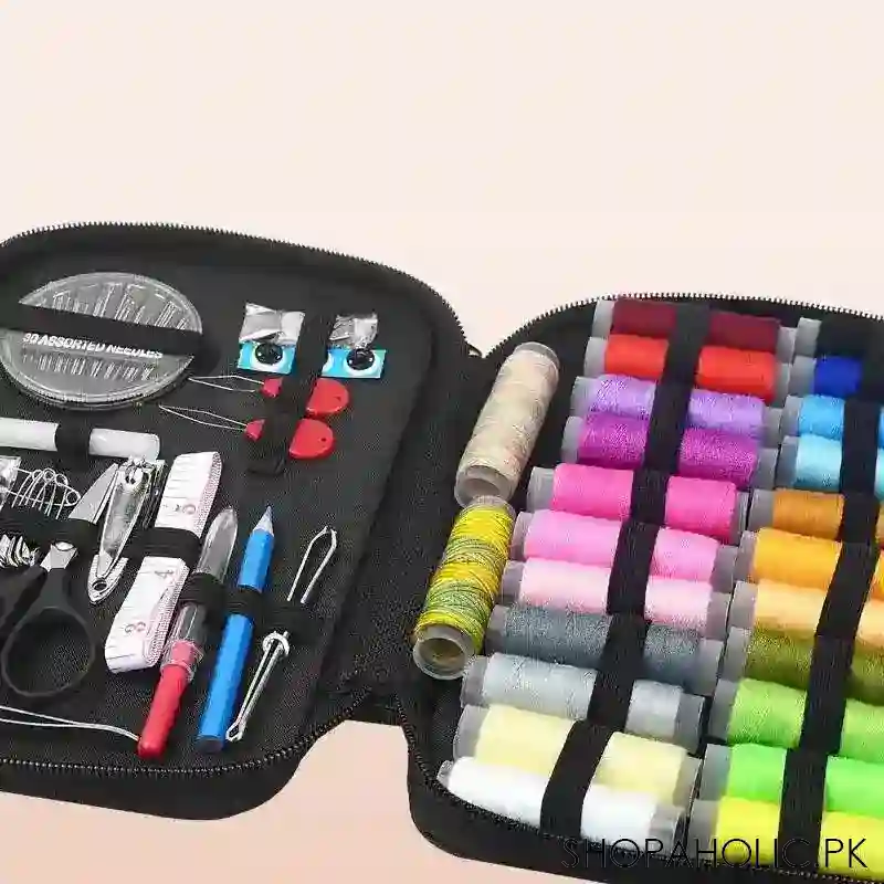 98 pcs household sewing kit image2