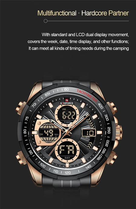 Naviforce 9197 Dual Time Exclusive Edition image 7