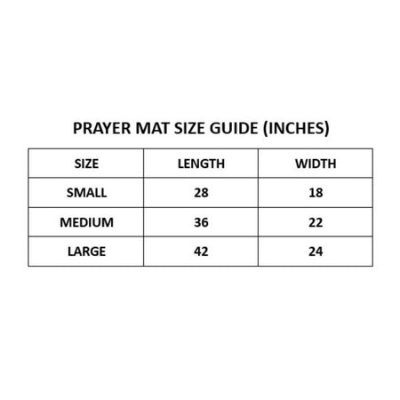 Art Beat Prayer Mat, Blue Skyline, PMM1A - Image 2