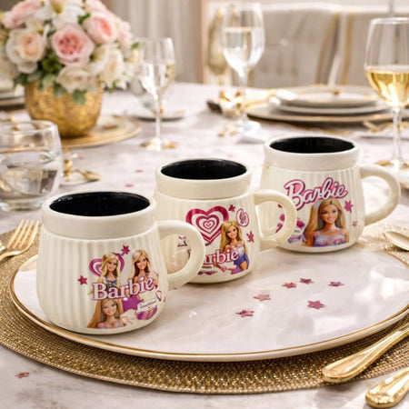 barbie inspired ceramic coffee mug image 3