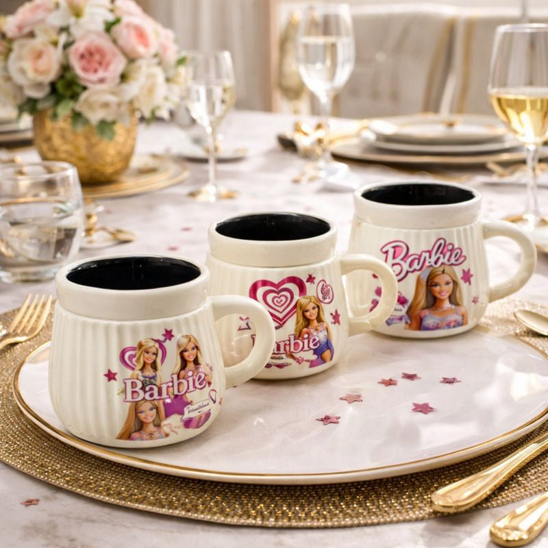 barbie inspired ceramic coffee mug image 3