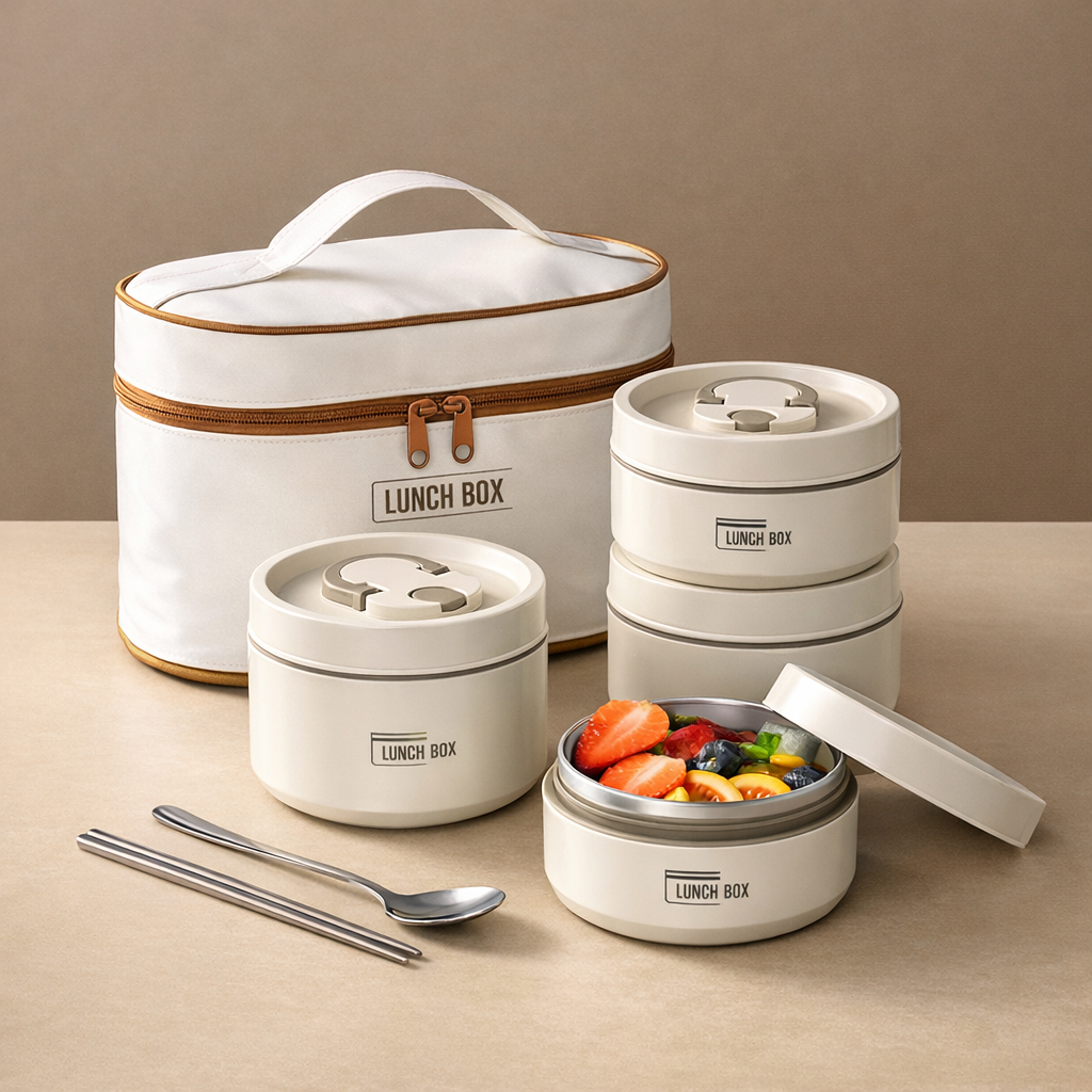 japanese style insulated lunch box main image