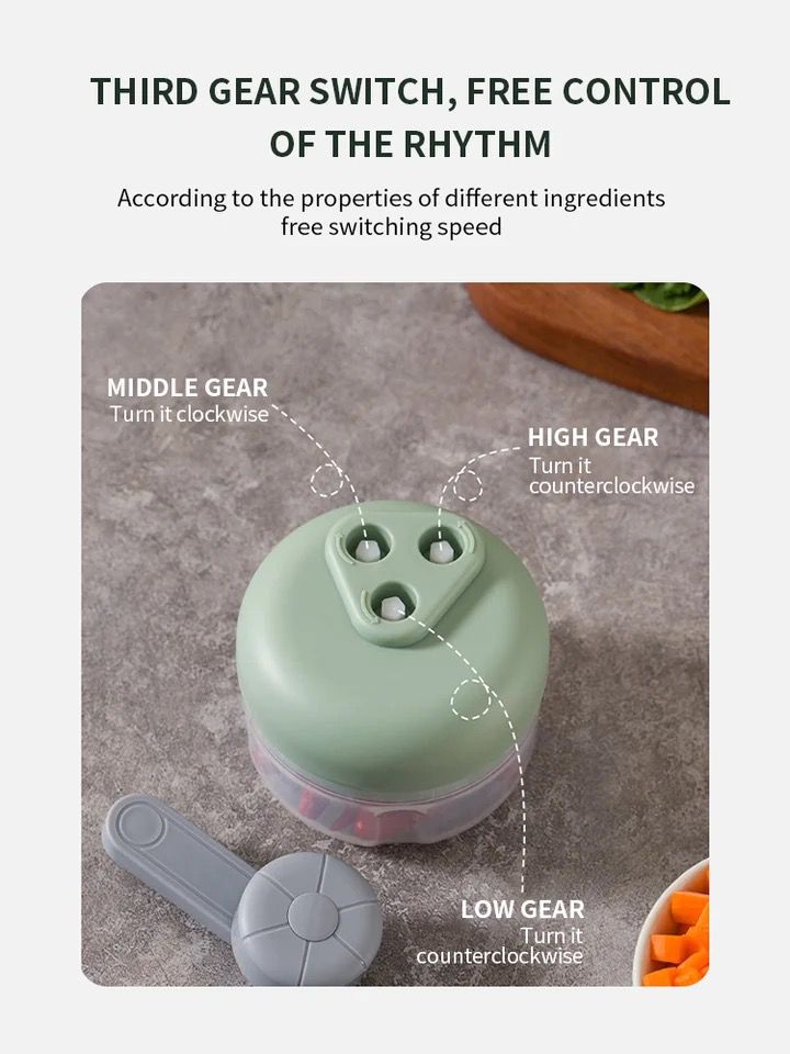 Manual Meat Mincer Chopper - image 2