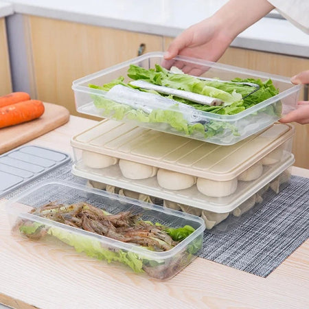 Plastic Food Storage Box With Lid - image 5