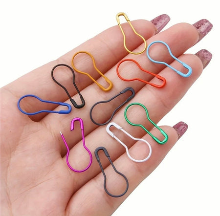 50Pcs Multi Colours Safety Pins - image 2
