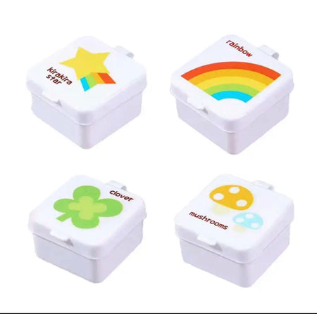 Pack of 4 Portable Small Salad Bento Box - image 4