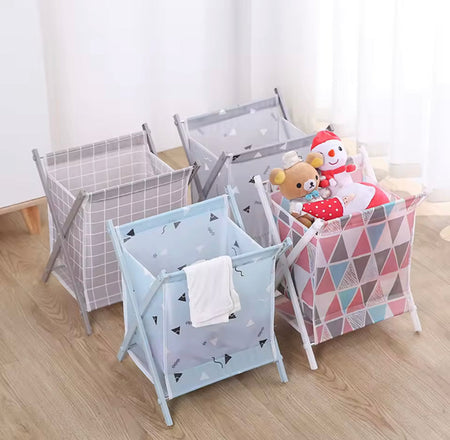 Foldable Laundry Clothes Storage Bucket - image 6