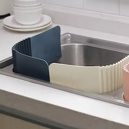foldable kitchen sink water splash guard image 5